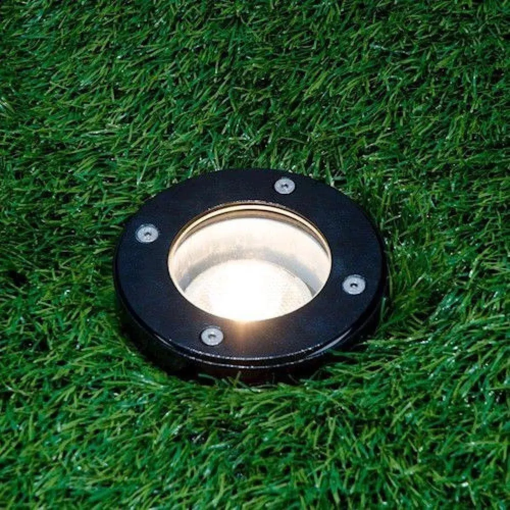 Luminária Solo Embutir Redondo Para Lampa...