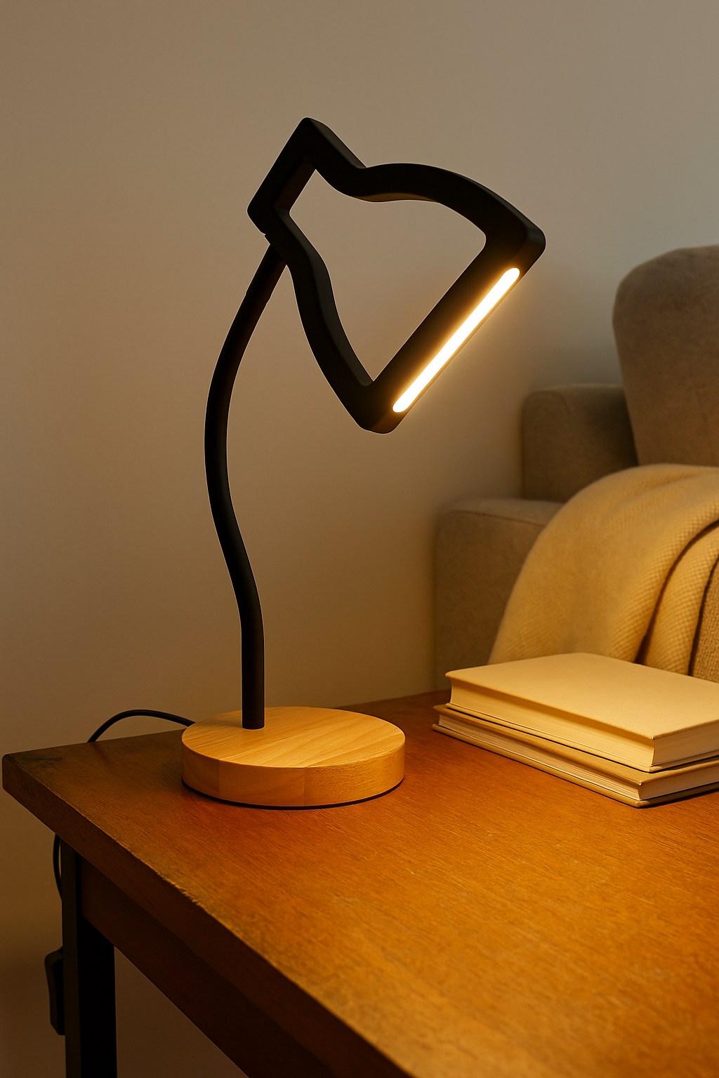 Abajur de Mesa Articulado Led Dimerizável...