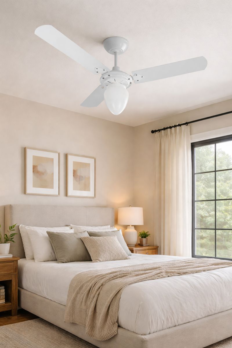 Ventilador De Teto Tron Pera New Branco 220v