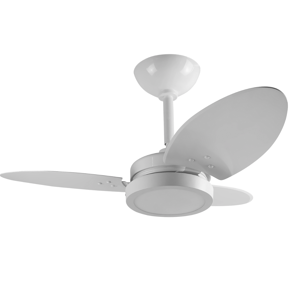 Ventilador Ventura Led Branco 220v 3 pas