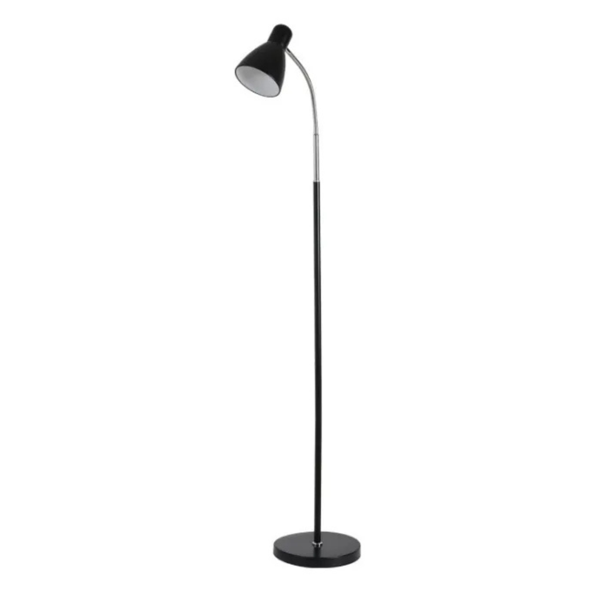COLUNA HASTE FLEXIVEL CONE PRETA MH-6001 